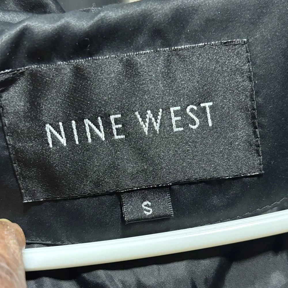 Nine West Charcoal Puffer Jacket for Women - Picture 6 of 7